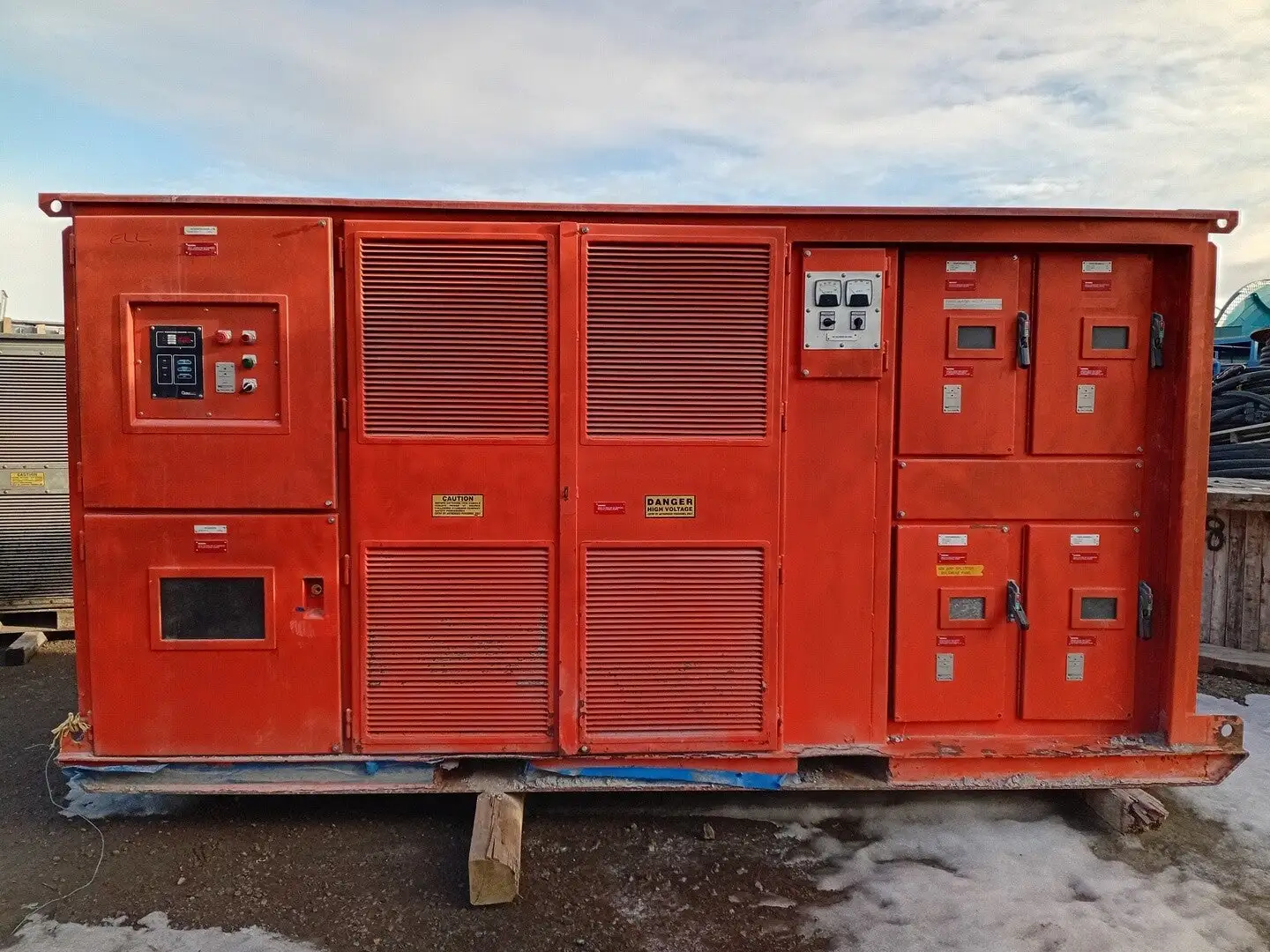 Underground Substation w/ 800 kVA Transformer, 4160V HV, 600Y/346V LV