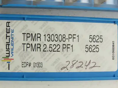 Valenite TPMR 130308-PF1 5625 Carbide Insert Grade 5625 TPMR 2.522   Pack of 10