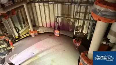 USED Niles Steel Tank Co. 2600 Gal Niles Steel Tank Receiver, 304 S/S, 100#