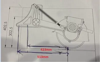 CoMatic AF10 Bandsaw Power Feeder