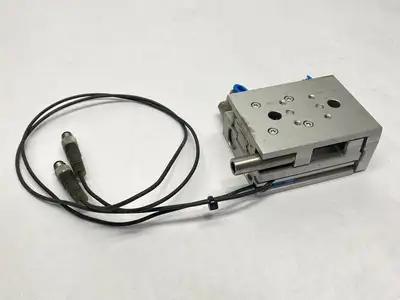 USED FESTO PNEUMATIC GUIDED SLIDE 12MM BORE 20MM STROKE