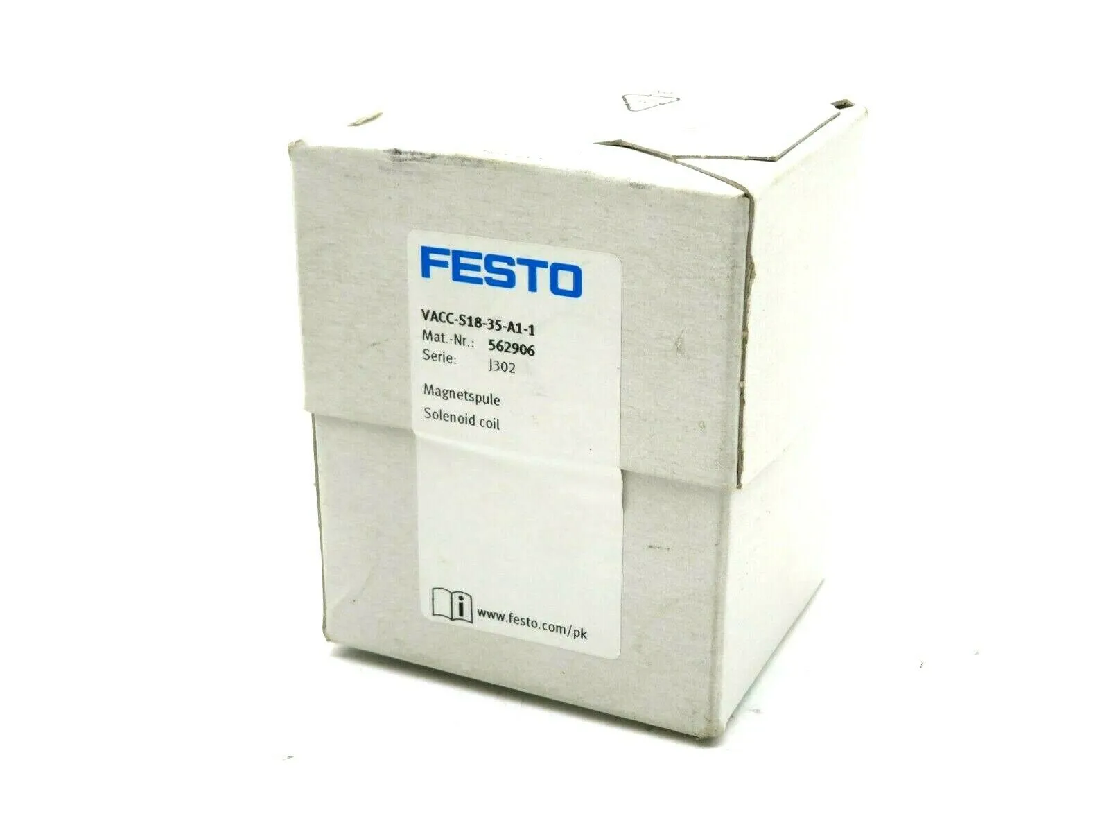 NEW SEALED FESTO VACC-S18-35-A1-1 SOLENOID COIL VACCS1835A11