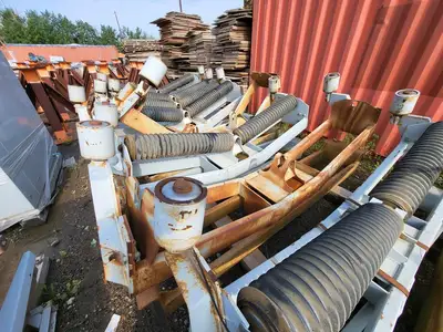 8ft. Conveyor V-Return Idler - Bracket Only