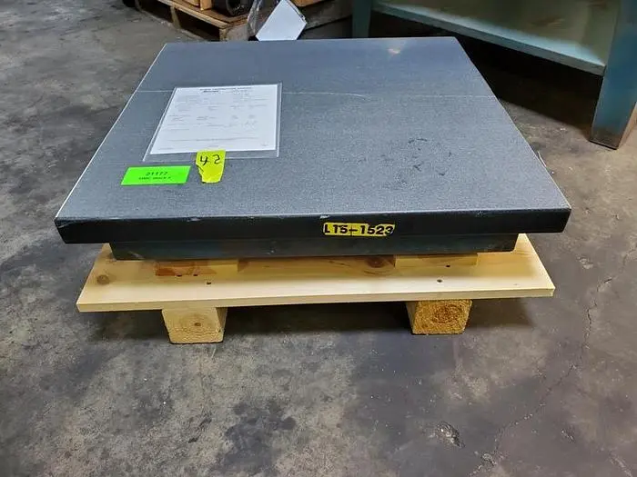 Used STARRETT _UNKNOWN_ Granite Surface Plates Pennsylvania US | Hildebrand Machinery Co. #1485881