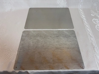 Tin Safety Signs (Qty 2) 14" x 10"