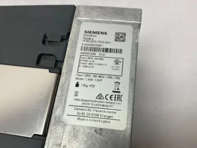USED SIEMENS SINAMICS POWER MODULE 3 AC PHASE PM240-2
