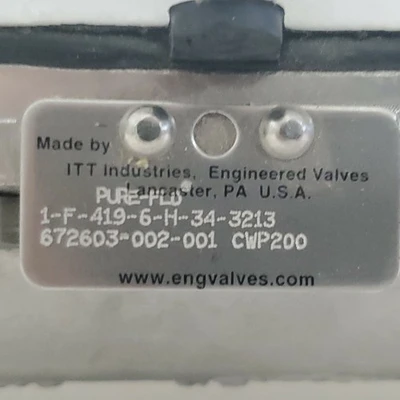 USED ITT Industries 1-F-419-6-H-34-3213