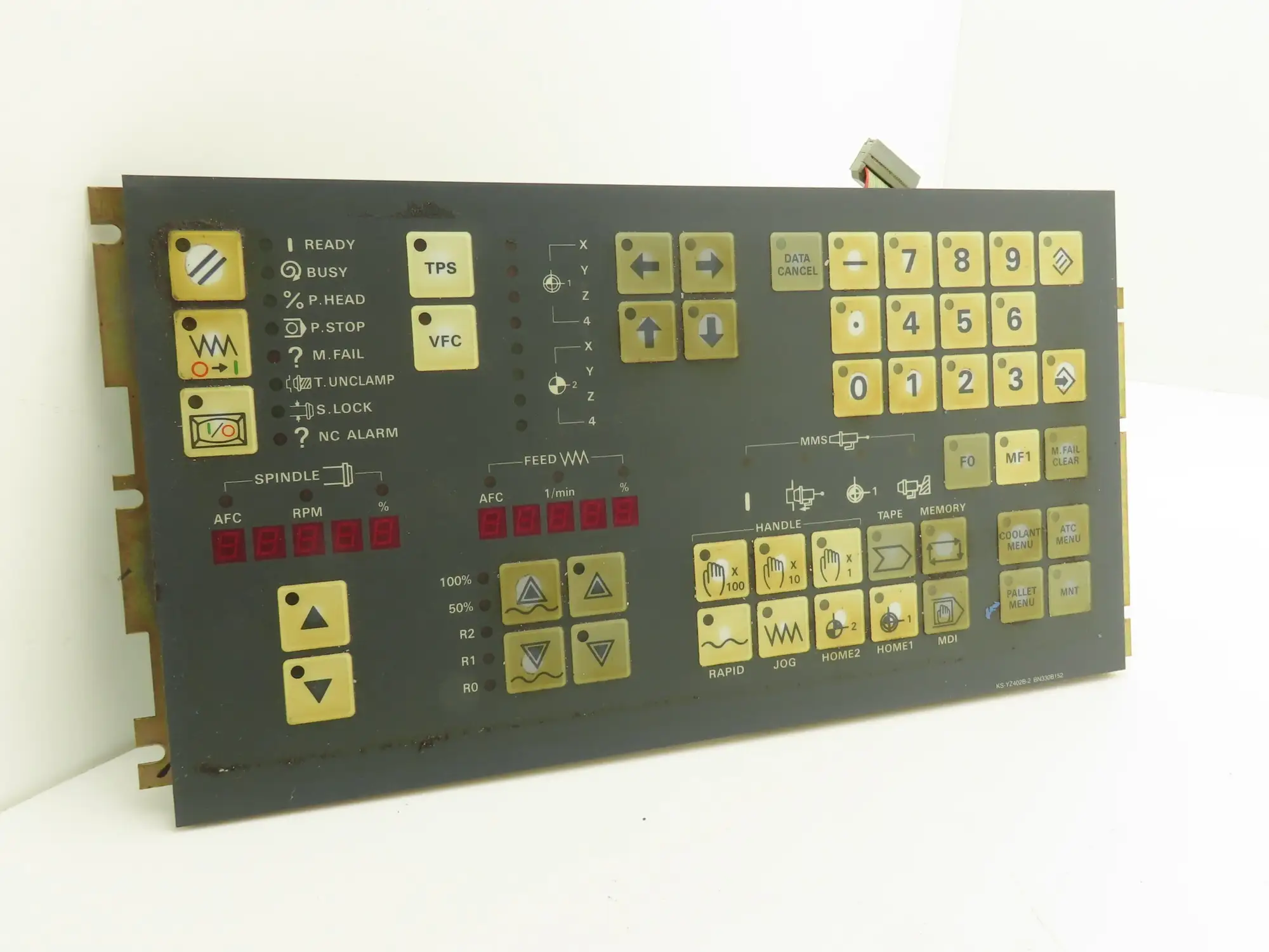 Mitsubishi Mazak KS-YZ402A-0 HMI Printed Circuit Operator Control Board