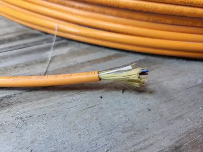 6-Strand Indoor Fiber Optic Cable 62.5/125 Micron