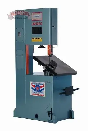 New | in-Stock ROLL-IN JM1220 Vertical Band Saws Michigan US | Vander Ziel Machinery Sales #480383