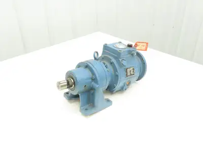 Nidec Shimpo RXC-750 Ringcone Inline Gearbox 0-18 RPM Adjustable Speed .75Hp 56C