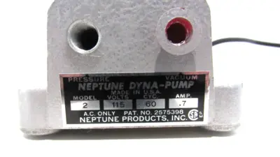 NEW DAYTON 3M560BG BLOWER/FAN WITH NEPTUNE MODEL 2 DYNA-PUMP
