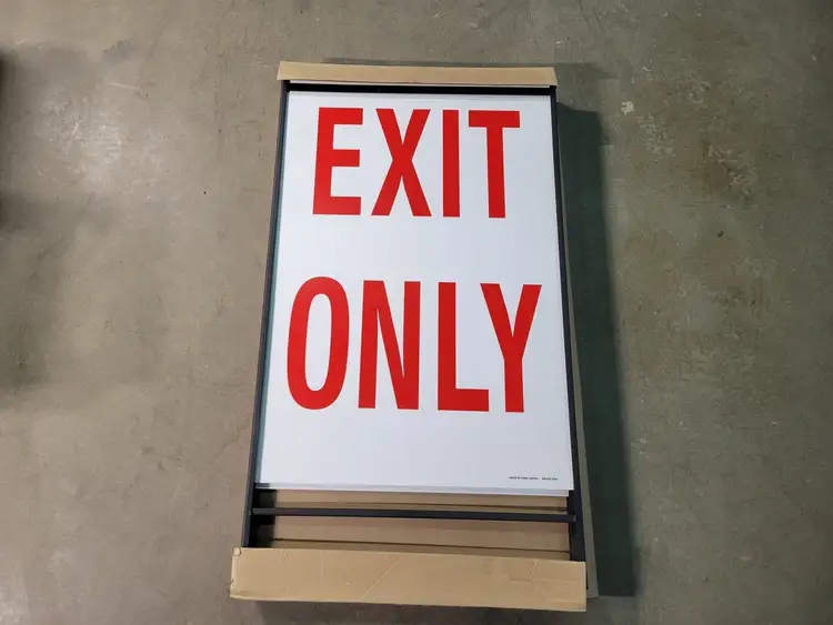 Used SIGNS BY GENE _UNKNOWN_ Safety Equipment British Columbia CA | Lenmark #265344
