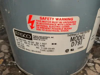 Used FASCO D791 Motors (misc) Ohio US | HGR 24 #1744469