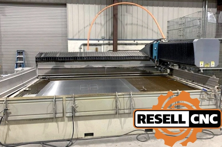 Used 2015 Flow Mach 3 4020B Waterjet Cutters Florida US | Resell CNC #206784