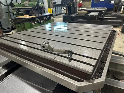 1994 TOS VARNSDORF W100A Boring Mills, BORING MILL, HORZ, TABLE TYPE | Walker Machinery Ltd. (6)