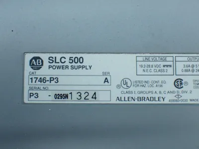 USED ALLENBRADLEY 1746P3