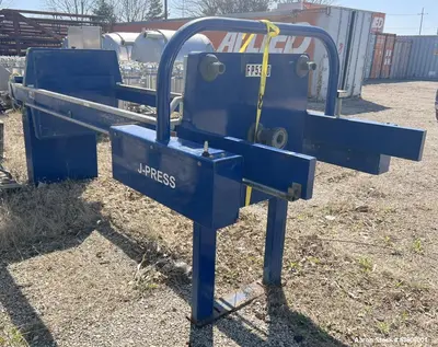 Used Evoqua J-Press 800G32 Filter Press – 313 Sq. Ft., 100 PSI, Built 2019