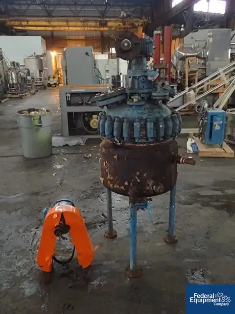 Used Pfaudler 20 Gal Pfaudler Reactor, 316 S/S, 300/150# Reactors Ohio US | Federal Equipment Company #126068