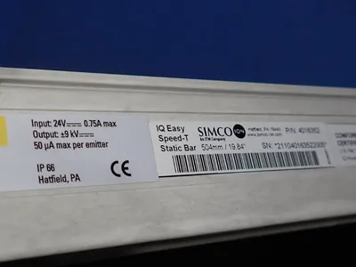Simco Ion 24" Neutro-vac Web Cleaning System