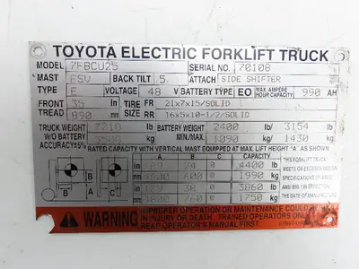 Toyota Electric Forklift  Danfoss Power Steering Orbital Valve Column Wheel Unit