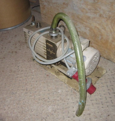 Stokes Vacuum Pump, Microvane   3/4 hp.