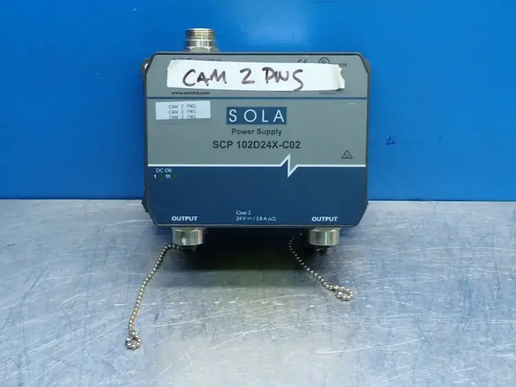 Used SOLA SCP102D24XC02 Power Supplies | HGR 24 #738820