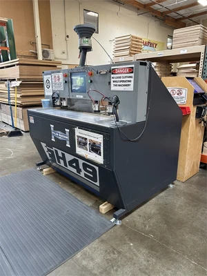 Used PILLAR MACHINE H49-7 Throughfeed boring and boring/dowel-inserting machines California US | MachineryMax #1320492
