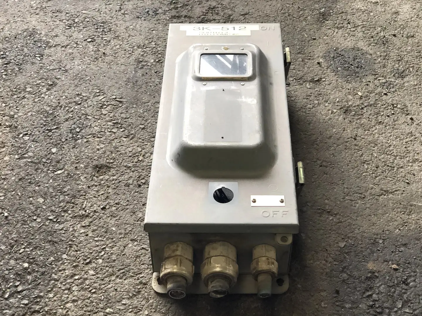 3K-512 Electrical Enclosure 22"x9"x6" w/ Terminals and Wiring