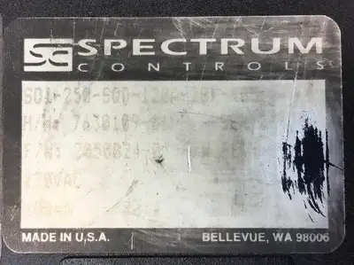 Used Spectrum _UNKNOWN_ PLC Processors South Carolina US | Palmetto Automation #1506814