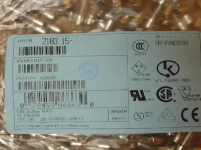 NEW LITTELFUSE 02183.15M