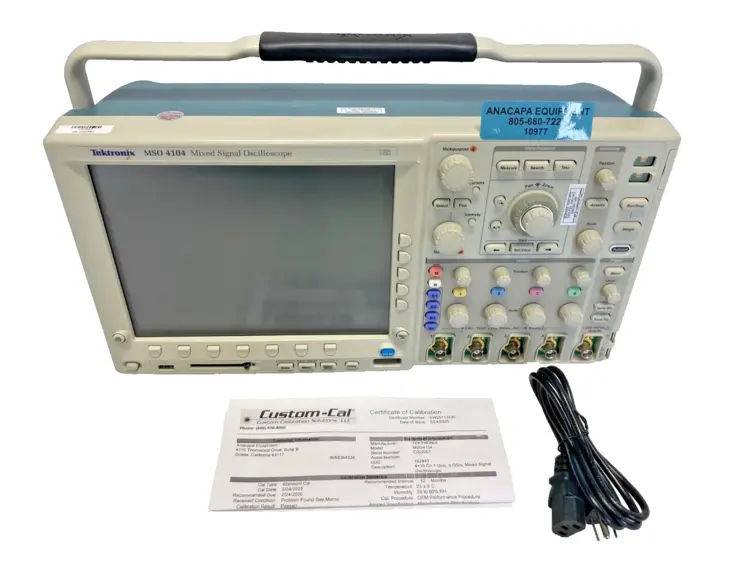 Tektronix MSO4014 Oscilloscopes & Vectorscopes | ANACAPA EQUIPMENT BROKERS, INC