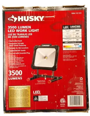 Husky | 3500lm LED Portable Work Light