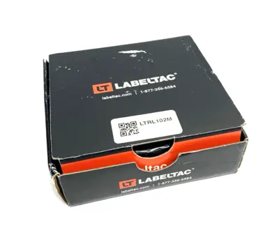 New | in-Stock LABELTAC MAGNETIC RACK LABEL 1" X 25' ROLL, WHITE Label Printers | Maverick Industrial Sales #1099045