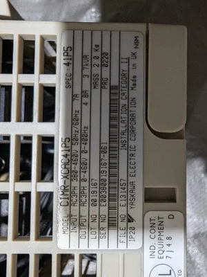 USED YASKAWA CIMR-XCAC41P5