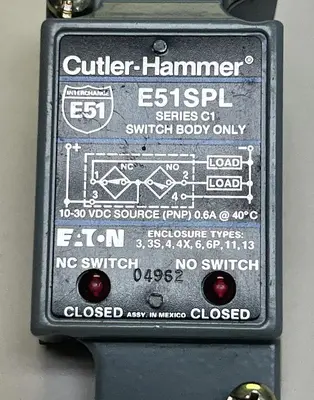 USED CUTLER-HAMMER E51SPL