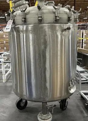 Reactor, 209 Gallon (790 Liters), 316L Stainless Steel, Jacketed, DCI, 45 PSI #S745278
