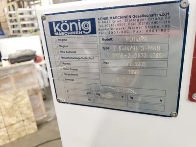 Konig Rex Futura 5 Row Roll Machines (Bakery) | Harvest Equipment and Fabrication Inc (5)