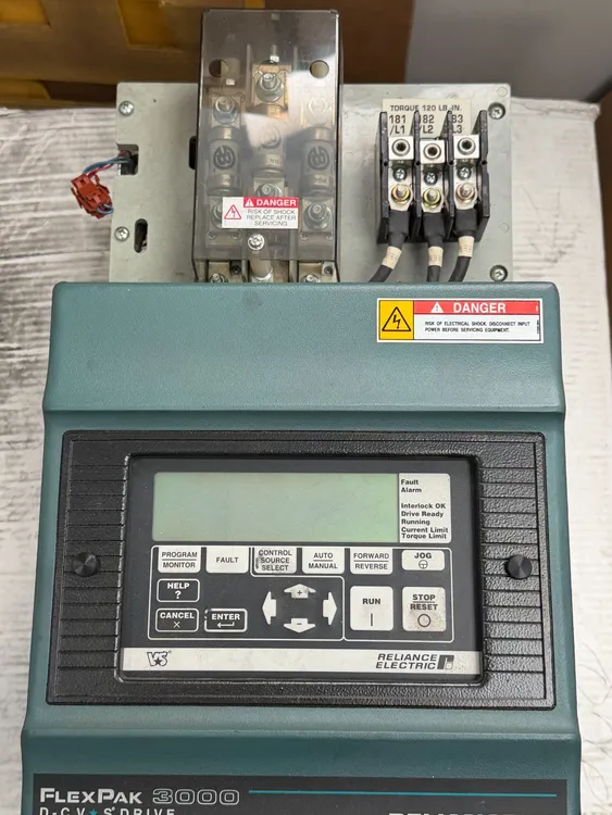 Used RELIANCE ELECTRIC Flexpak 3000 D.C. Motors Tennessee US | New-Tech Packaging #569851
