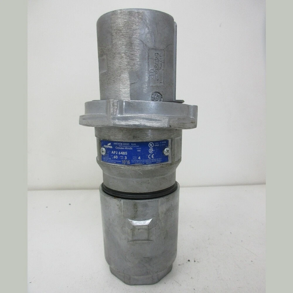 Cooper Crouse-Hinds APJ6485 60 Amp Plug