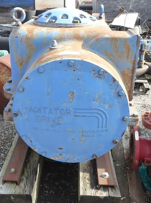 Philadelphia Mixing Type 3824 Agitator Drive 1200 RPM In 58 RPM Out 19.9:1 Used