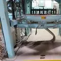 USED SECO WARWICK VACUUM FURNACE 42131 VERTICAL ELEVATOR VACUUM FURNACE