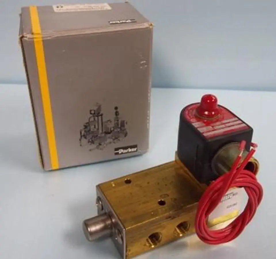 QTY. 1. PARKER ELECTRONIC VALVE (SOLENOID) VALVE N...
