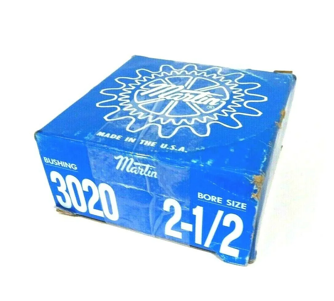 NEW MARTIN SPROCKET 3020 2-1/2 BUSHING 3020212