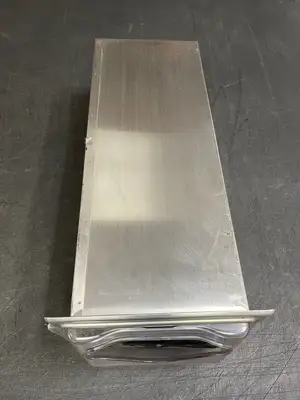 Used San Jamar Used San Jamar H2001CLSS In-Counter Fullfold Napkin Dispenser Restaurant Front of House Furnishings Illinois US | Falcon Restaurant Supply #1376199