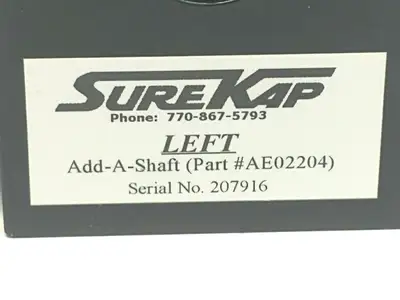 USED SUREKAP SUREKAP AE02204 ADD-A-SHAFT