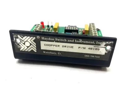Used HAYDON SWITCH AND INSTRUMENT STEPPER CHOPPER MOTOR DRIVE Motor Controllers Michigan US | Maverick Industrial Sales #1092159