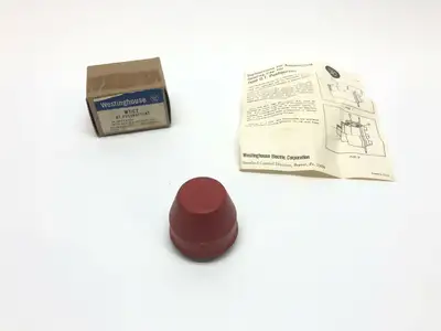 New | in-Stock WESTINGHOUSE RED WATER TIGHT PUSH BUTTON Relays & Switches | Maverick Industrial Sales #1108242