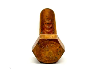 Machine Bolt 1/2"-13 Hex Head 2" Length Silicon Bronze LOT OF 5 - New Other