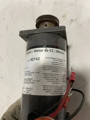 Dayton 4Z142 90V DC Electric Motor 1/27HP 1800RPM